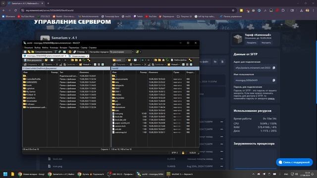Обзор MineRENT | Дешёвый Minecraft хостинг.