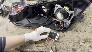 Инструкция по установке линз на Toyota Camry 70 2017 2021 Full LED