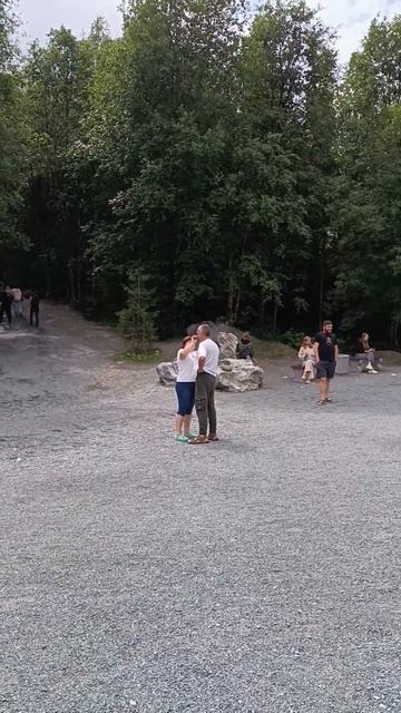 Приехали в Рускеалу. #туризм смотреть онлайн