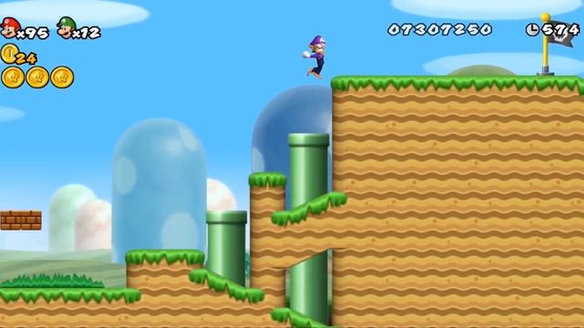 What happens when Waluigi and Piranha Plant uses Mario's Power Ups смотреть онлайн