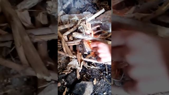 Как разжечь огонь зимой1 часть смотреть онлайн
