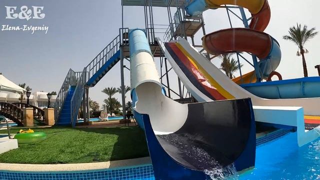 Обзор 2 линии отеля QUEEN SHARM RESORT 4, Egypt 2024, Шарм-эль-Шейх, Египет