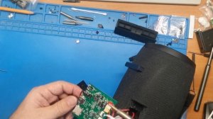 Апгрейд блютуз-колонки, замена разьема micro-usb на tape-c