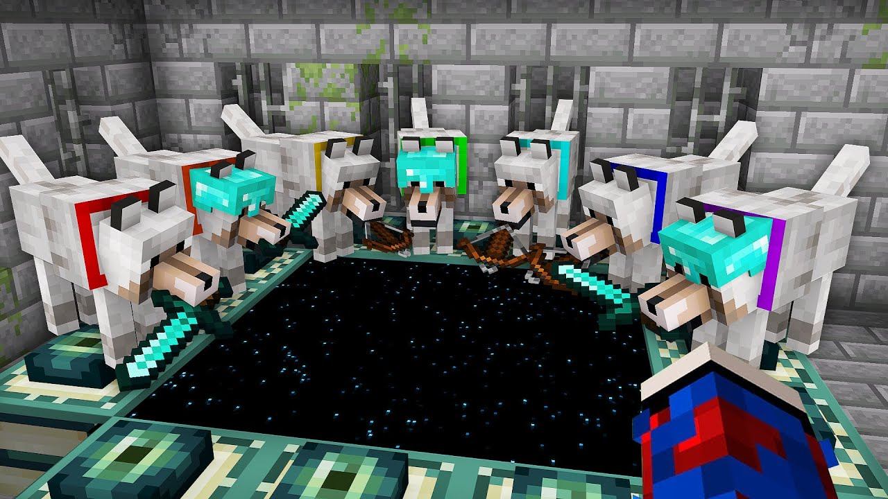 Майнкрафт, но Собаки Проходят Майнкрафт За Тебя.. смотреть онлайн