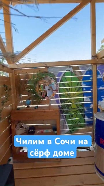 ЧИЛИМ В СОЧИ НА СЕРф ДОМЕ #shorts смотреть онлайн
