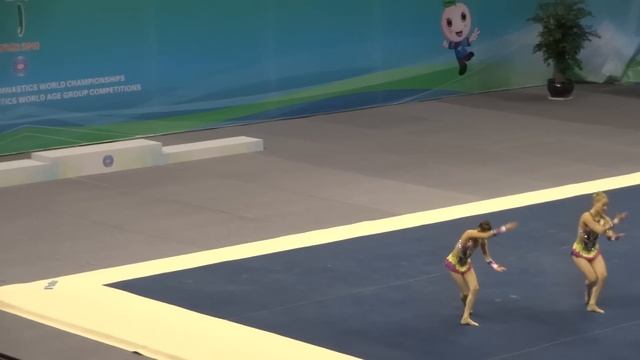 WK 2016 acrobatics Balans Putian China Carola en Anna смотреть онлайн