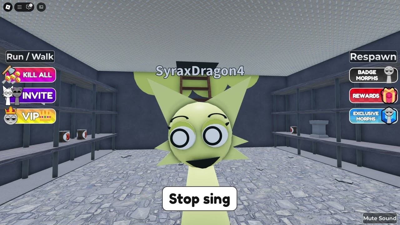 Ролевая игра Sprunki RP 3D смотреть онлайн