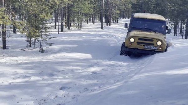 выезд выходного дня .УАЗ на блоках иж-техно ,3.3 иж-техно , Otani King Cobra 2