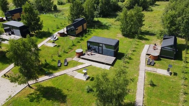 Holiday Village Pereslavl- деревня гостевых домов с купелями в Переславле. смотреть онлайн