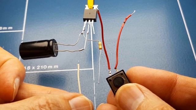 IRFZ44N Push button supply using mosfet voltage regulator, Touch on-off Switch using LED Dimmer12 смотреть онлайн