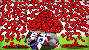 Майнкрафт, но я теряю сердца..