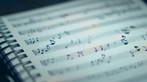 Нотная тетрадь, ноты ФУТАЖ