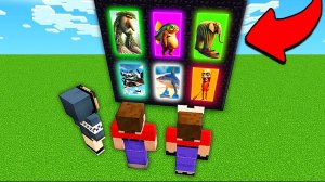 2 НУБА И ДЕВУШКА ПРО НАШЛИ НОВЫЕ ПОРТАЛЫ В МАЙНКРАФТ ТРАЛАЛЕЛО ТРАЛАЛА И БОМБАРДИРО КРОКОДИЛО