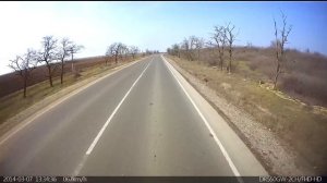 Въезд в Крым (07.03.2014)