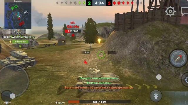 Играю в Tanks blitz накопил опыт для Т 34 85 и су 85 (35)