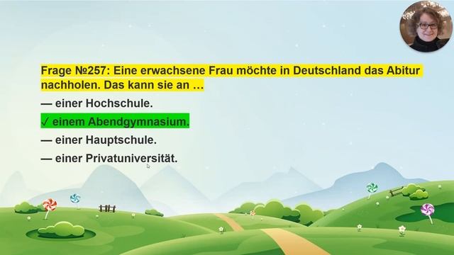 Test Leben In Deutschland 9  Учим вместе!