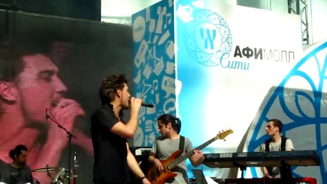 Dima Bilan - Dreamers (Открытие Афимолл СИТИ) смотреть онлайн