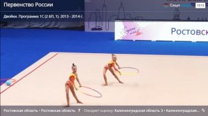 Победители Первенства России 2025 по ХГ в категории двойки. Оценка 24.0