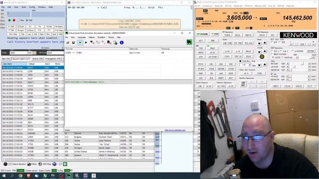 Virtual Serial Prots Emulator - 1 Com Port Controlling Multi Programs Links in Description смотреть онлайн