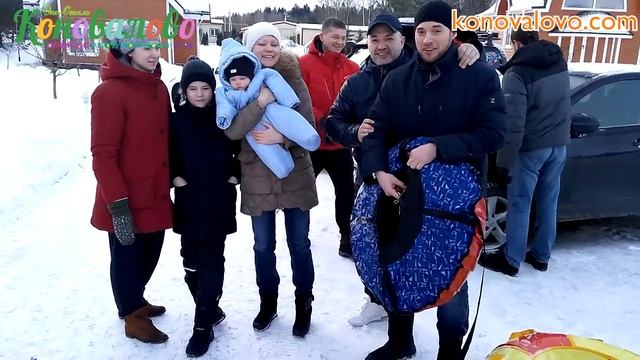 Видеоотзыв №6 о встрече Нового Года в экоотеле "Коновалово" [Коновалово] смотреть онлайн
