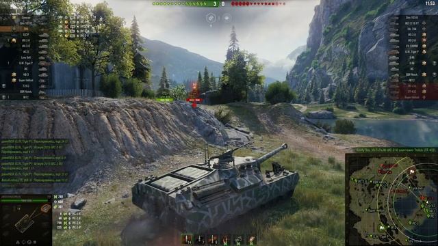 Т-95 - ИМБА? (ГАЙД World of Tanks Тихий берег) СОЧНЫЙ БОЙ!) КАК ИГРАТЬ НА Т-95? смотреть онлайн