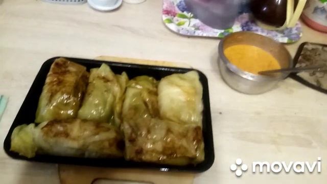 домашние голубцы на обед смотреть онлайн