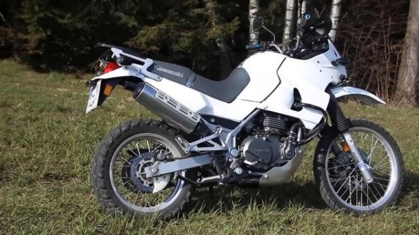 My modified Kawasaki KLE500