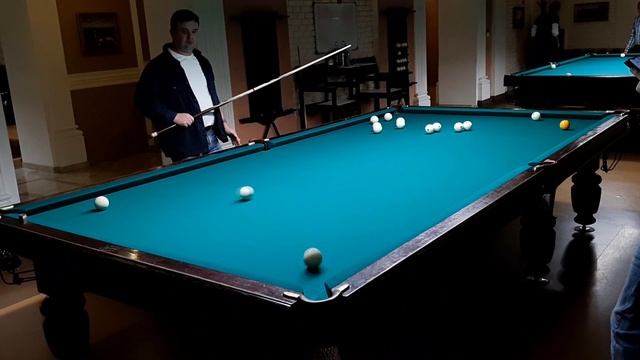 Флюк по большой диагонали в партии по американке смотреть онлайн