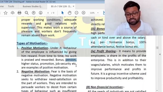 Chapter-7 Part-1 Meaning of Directing, Elements of Directing, Business studies, MP board 12th смотреть онлайн