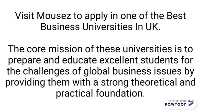Best Business Universities In UK PPT.pptx смотреть онлайн
