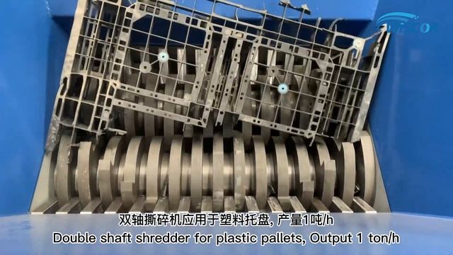 Plastic pallet recycling #doubleshaftshredder #2shaftshredder #plasticpallet смотреть онлайн
