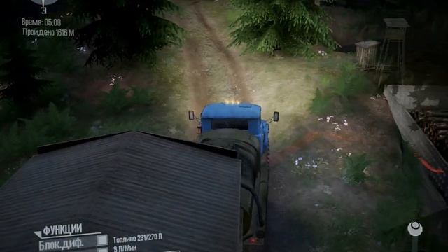 SpinTires MudRunner Карта «Дивные места» смотреть онлайн