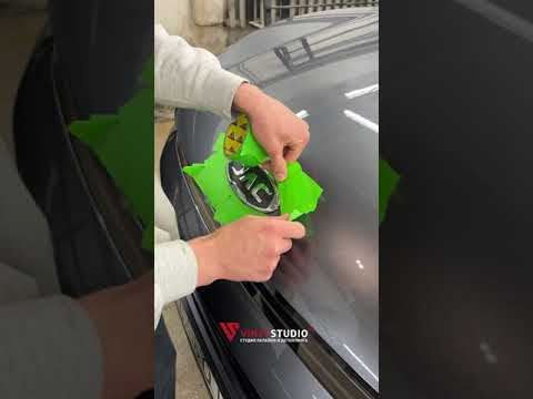 Оклейка капота JAC JS6 в защитную пленку