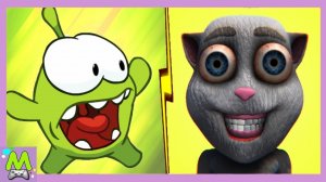 Ам Ням против Страшного Кота Хуана.Милый Сладкоежка Ам Ням против Ужасного Кота Хуана.Кто Круче