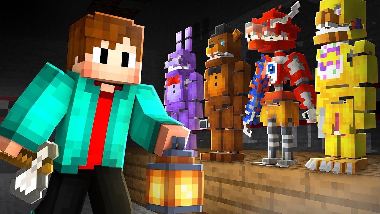 Мы Сыграли в Прятки за ФНАФ Мобов в Майнкрафт! смотреть онлайн