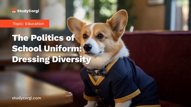The Politics of School Uniform: Dressing Diversity - Research Paper Example смотреть онлайн