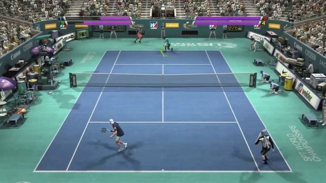 【Everyone's(413)】virtua tennis パワースマッシュ４ 国際試合６３８【score chart】 смотреть онлайн
