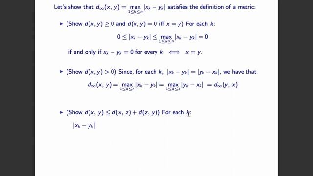 Metric Spaces смотреть онлайн