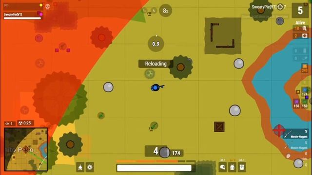 Mosin Nagant Is OP || Surviv.io || 100% PrOe Skills