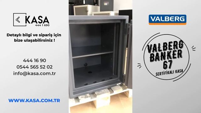 Valberg Banker M 67 Sertifikalı Çelik Kasa смотреть онлайн