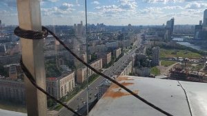 Обзорная площадка гостиницы Украина в Москве
