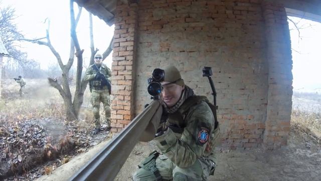 [BARS] Airsoft Sniper Gameplay 3rd PERSON M24 URBAN/ Страйкбол игра снайпера . смотреть онлайн