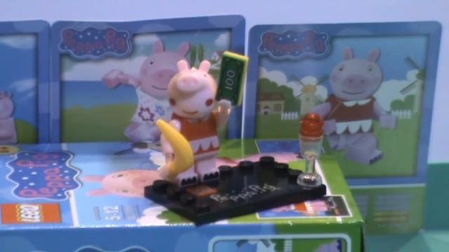 Обзор игрушек Свинка Пеппа и Джордж из конструктора LEGO смотреть онлайн