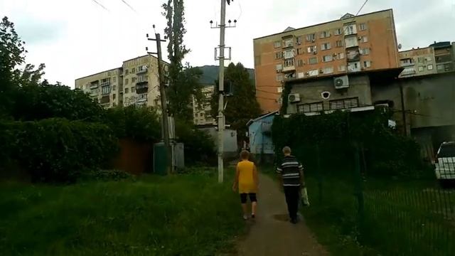 Обзор территории отеля в Гаграх. смотреть онлайн