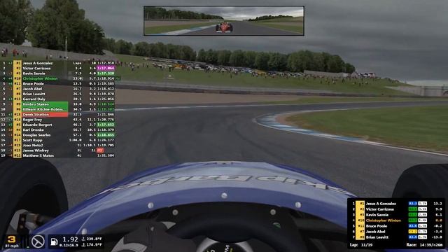 iRacing - Skip Barber @ Donington Park - 2016 Season 3 - Week 11 - Race 2 смотреть онлайн