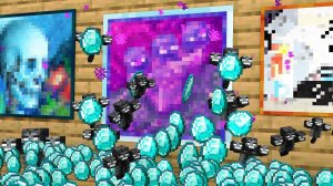 Майнкрафт, но Можно Попасть Внутрь Любой Картины..