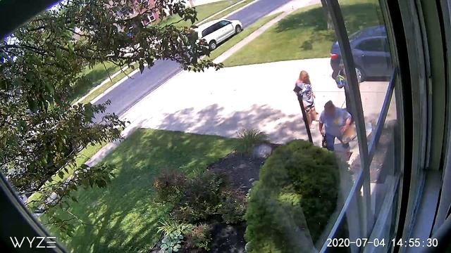 CAUGHT ON CAMERA - Woman Falls Down Steps on Fourth of July 2020 (No Audio) смотреть онлайн