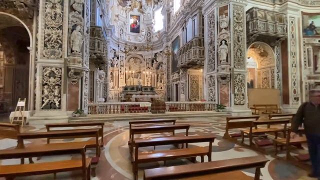 🇮🇹 Chiesa del Gesù di Casa Professa,Palermo ,Sicilia ⛪️ смотреть онлайн