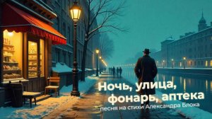 Ночь, улица, фонарь, аптека - песня на стихи А. Блока.