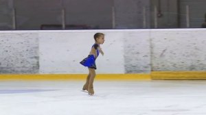 Решетникова Полина, юный фигурист, 6 лет